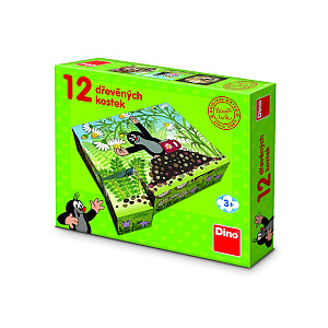 Dřevěné kostky Krtek a přátelé