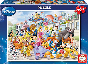 Puzzle Průvod postaviček Disney