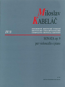 Sonáta pro violoncello a klavír op. 9