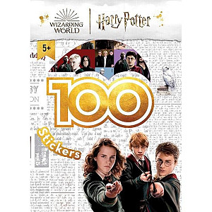 100 samolepek s omalovánkovými listy Harry Potter