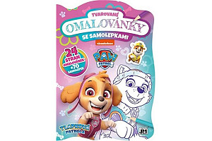 Tvarované omalovánky Tlapková patrola