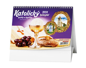 Katolický kalendář 2024 - stolní kalendář