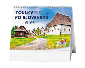 Toulky po Slovensku 2024 - stolní kalendář