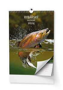 Rybářský kalendář 2024 - nástěnný kalendář