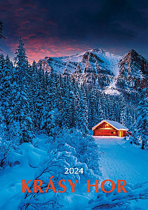 Krásy hor 2024 - nástěnný kalendář