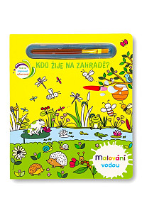 Kdo žije na zahradě? - Malování vodou