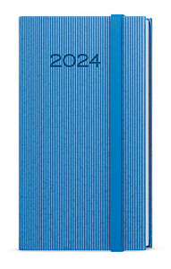 Týdenní diář 2024 Jakub Vigo kapesní modrá