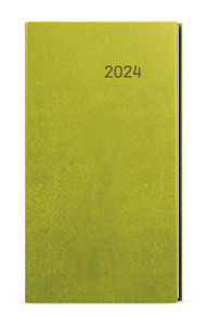Týdenní diář 2024 Jakub Vivella kapesní zelená