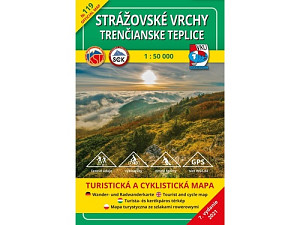 Strážovské vrchy Trenčianske Teplice1:50 000