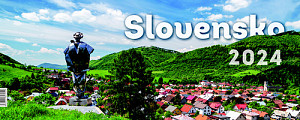 Slovensko 2024 - stolový kalendár