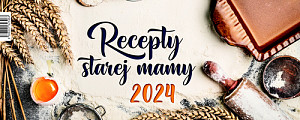 Recepty starej mamy 2024 - stolový kalendár