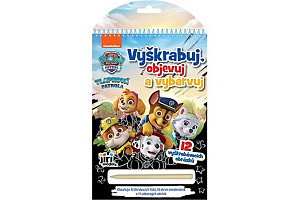 Vyškrabuj, objevuj, vybarvuj Tlapková patrola