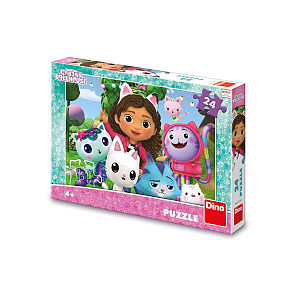 Puzzle 24 Gábi na zahradě