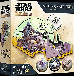 Wood Craft Origin puzzle The Mandalorian Setkání