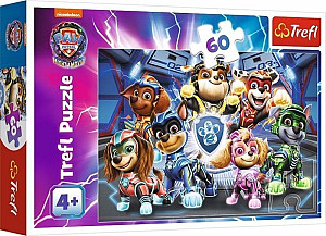 Puzzle Tlapková patrola Dobrodružství městských hrdinů 60 dílků