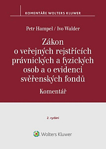 Zákon o veřejných rejstřících právnických a fyzických osob a o evidenci svěř..