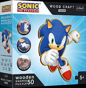 Wood Craft Junior puzzle Chytrý Ježek Sonic