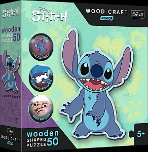 Wood Craft Junior puzzle Lilo & Stitch