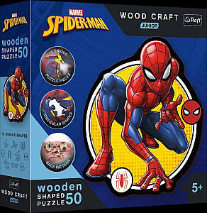 Wood Craft Junior puzzle Spiderman: Síla