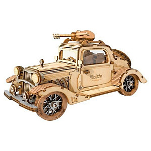 3D dřevěné puzzle Historický automobil