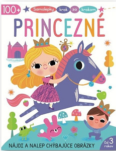 Samolepky krok za krokom Princezné