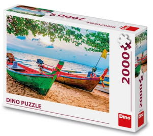 Puzzle 2000 Rybářské loďky