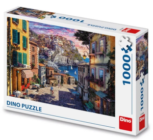 Puzzle 1000 Italské pobřeží