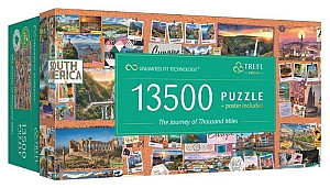 Puzzle UFT Cesta dlouhá tisíc mil 13500 dílků