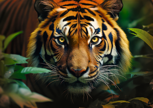 Puzzle Divoký tygr 1000 dílků