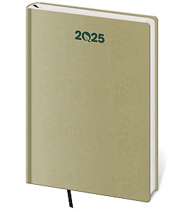 Diář 2025 ECO denní A5 Kiwi