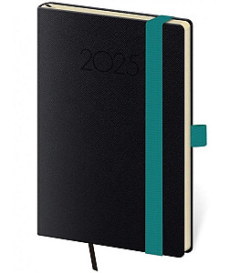 Diář 2025 New Praga denní A5 černá