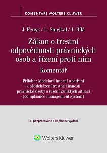 Zákon o trestní odpovědnosti právnických osob a řízení proti nim Komentář
