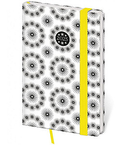 Diář 2025 Vario týdenní kapesní Disco s gumičkou