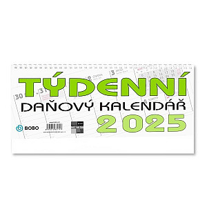 Daňový kalendář 2025 - stolní kalendář