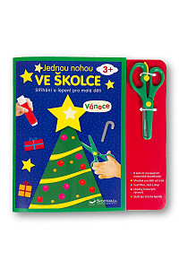 Jednou nohou ve školce Vánoce - Stříhání a lepení pro malé děti