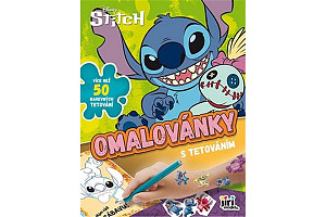 Omalovánky s tetováním Lilo & Stitch