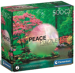Puzzle Peace: Konejšivé kapky deště 500 dílků