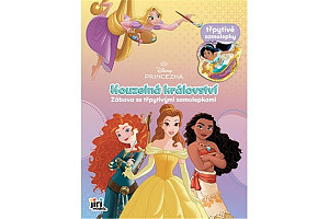 Zábava se třpytivými samolepkami Disney Princezny