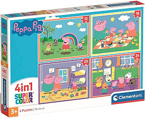 Puzzle 4in1 Peppa Pig