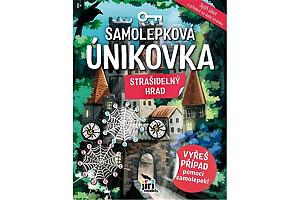 Samolepková únikovka Strašidelný hrad