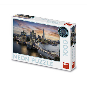 Puzzle 1000 Soumrak nad Tower Bridge neon