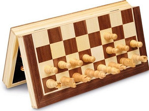 Šachy skládací magnetické