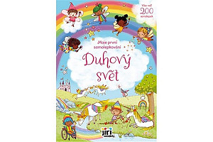 Moje první samolepkování Duhový svět