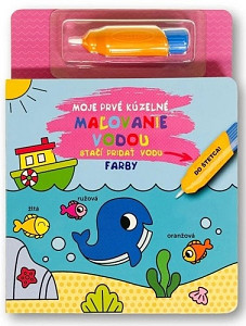 Moje prvé kúzelné maľovanie vodou Farby