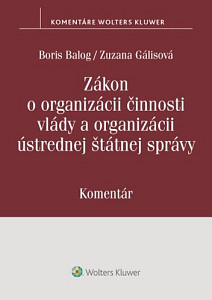 Zákon o organizácii činnosti vlády a organizácii ústrednej štátnej správy