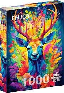 Puzzle Jelen královský 1000 dílků