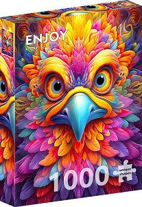 Puzzle Upřený pohled 1000 dílků