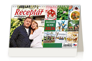 Receptář 2026 - stolní kalendář