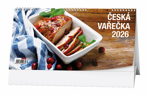 Česká vařečka 2026 - stolní kalendář