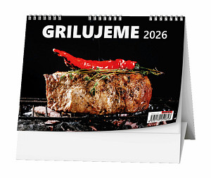 Grilujeme 2026 - stolní kalendář